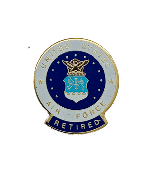USAF Logo Retired Pin