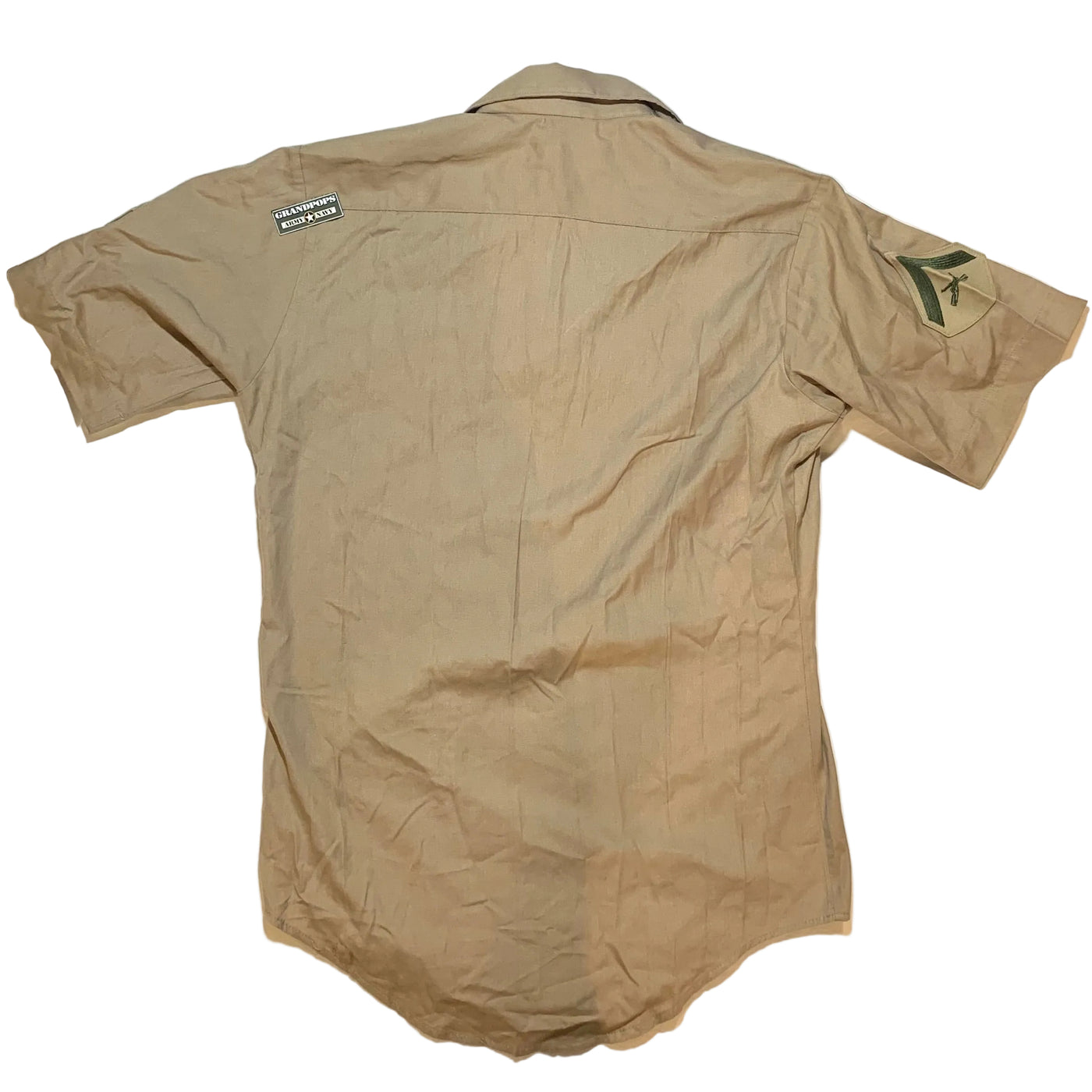 marine corps dress shirts Usmc Men's Khaki Short Sleeve Shirt | Alpha | Military - Shop Your Navy Exchange
