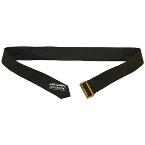 U.S. Marine Corps Green Alpha Dress Uniform Belt & Buckle Current Issue with a Grandpops Army Navy logo.