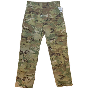 U.S. Military OCP Scorpion FRACU NyCo Rip-Stop Pants with a Grandpops Army Navy logo.