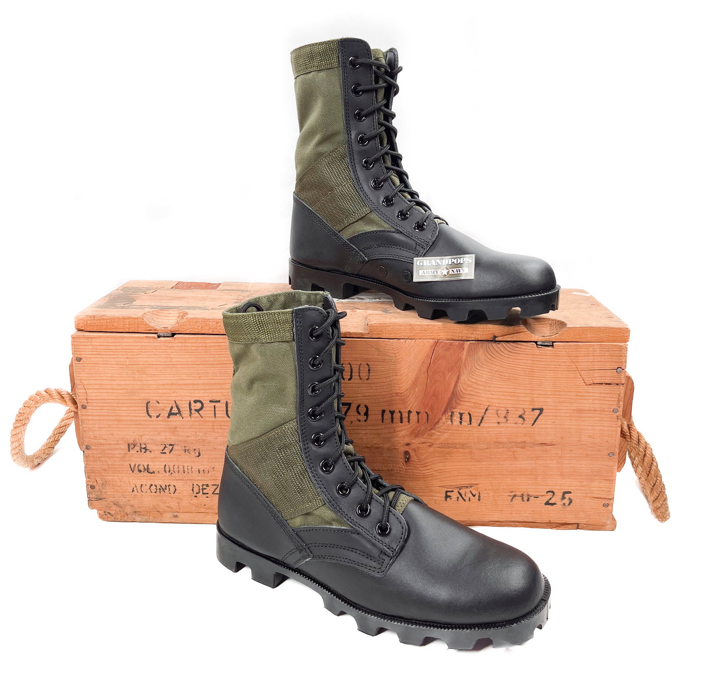 1/6 Battle Gear Toys 751 01 US jungle Boots - Vietnam 1/6 Battle Gear Toys 751 01 US jungle Boots - Vietnam