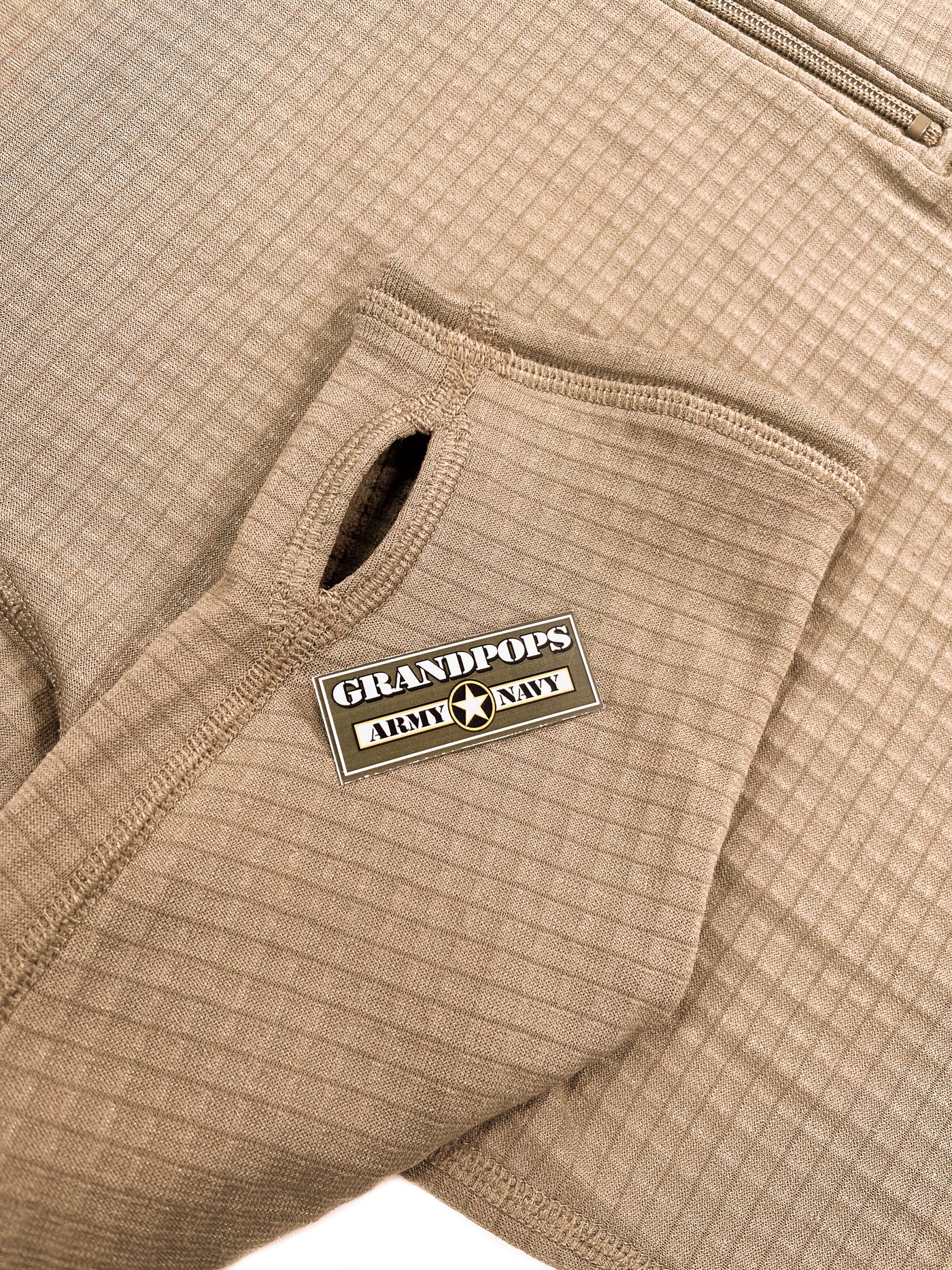 U.S. Military Tan499 ECWCS Gen III Mid-Weight Underwear Waffle Top Le Top Level Ii Usa Made U.S. Military Tan499 ECWCS Gen III Mid-Weight Underwear Waffle Top Le Top Level Ii Usa Made