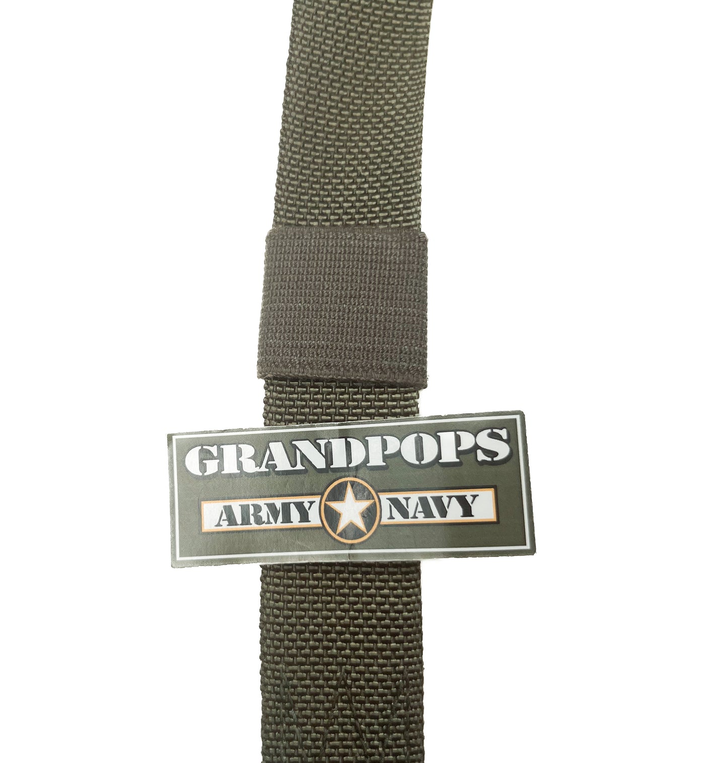 bands gear OD Green Elastic Gear Tie Strap Band 10pc - 1" ALICE Webbing