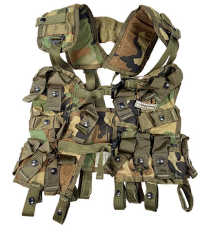 U.S. Military M81 Woodland 40MM LBV Tactical Load Bearing Vest USA MADE
