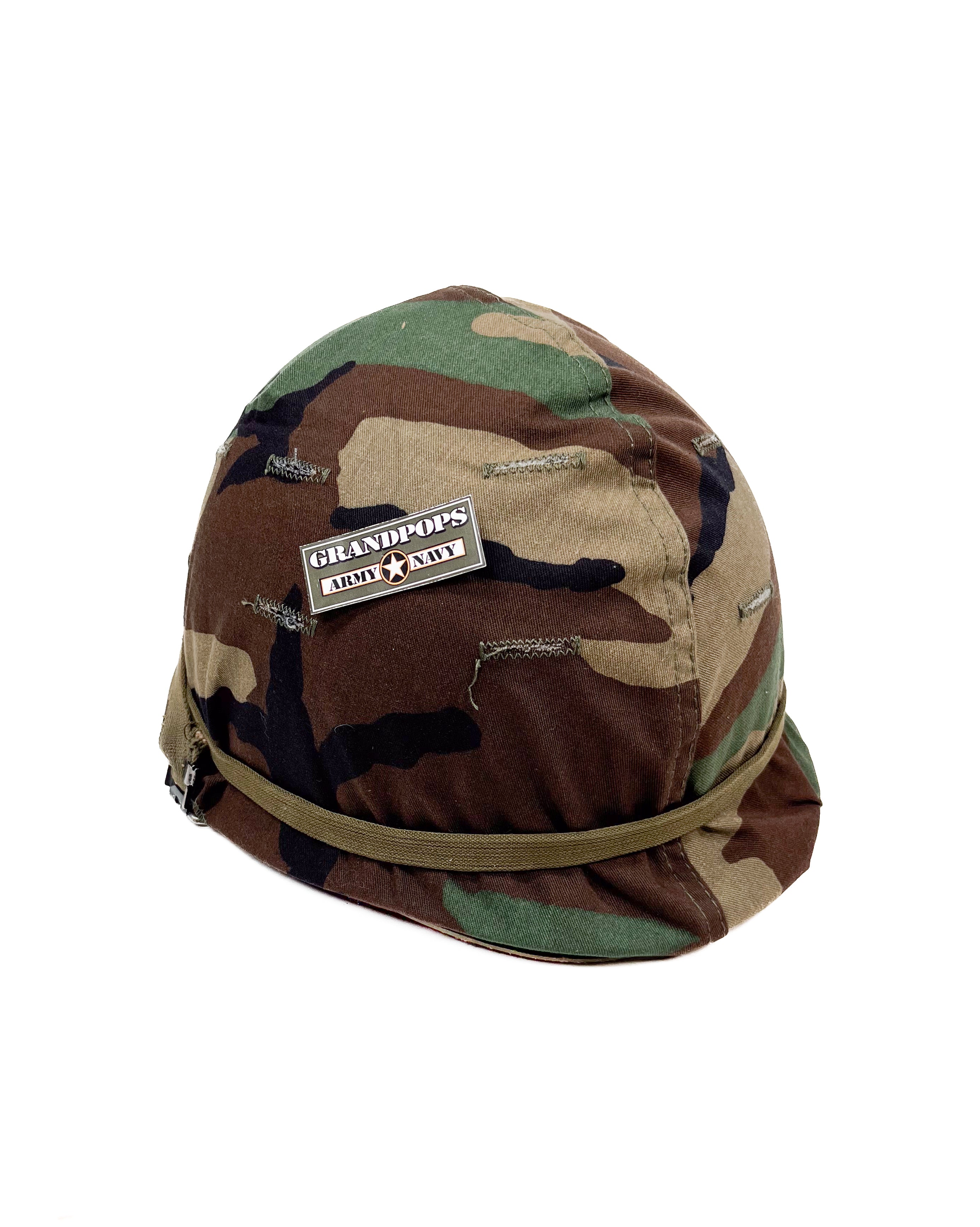 U.S. Cold War Original M81 Woodland Camo M1 Helmet Cover