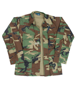 M81 Woodland Camo 60/40 Twill BDU Jacket PROPPER