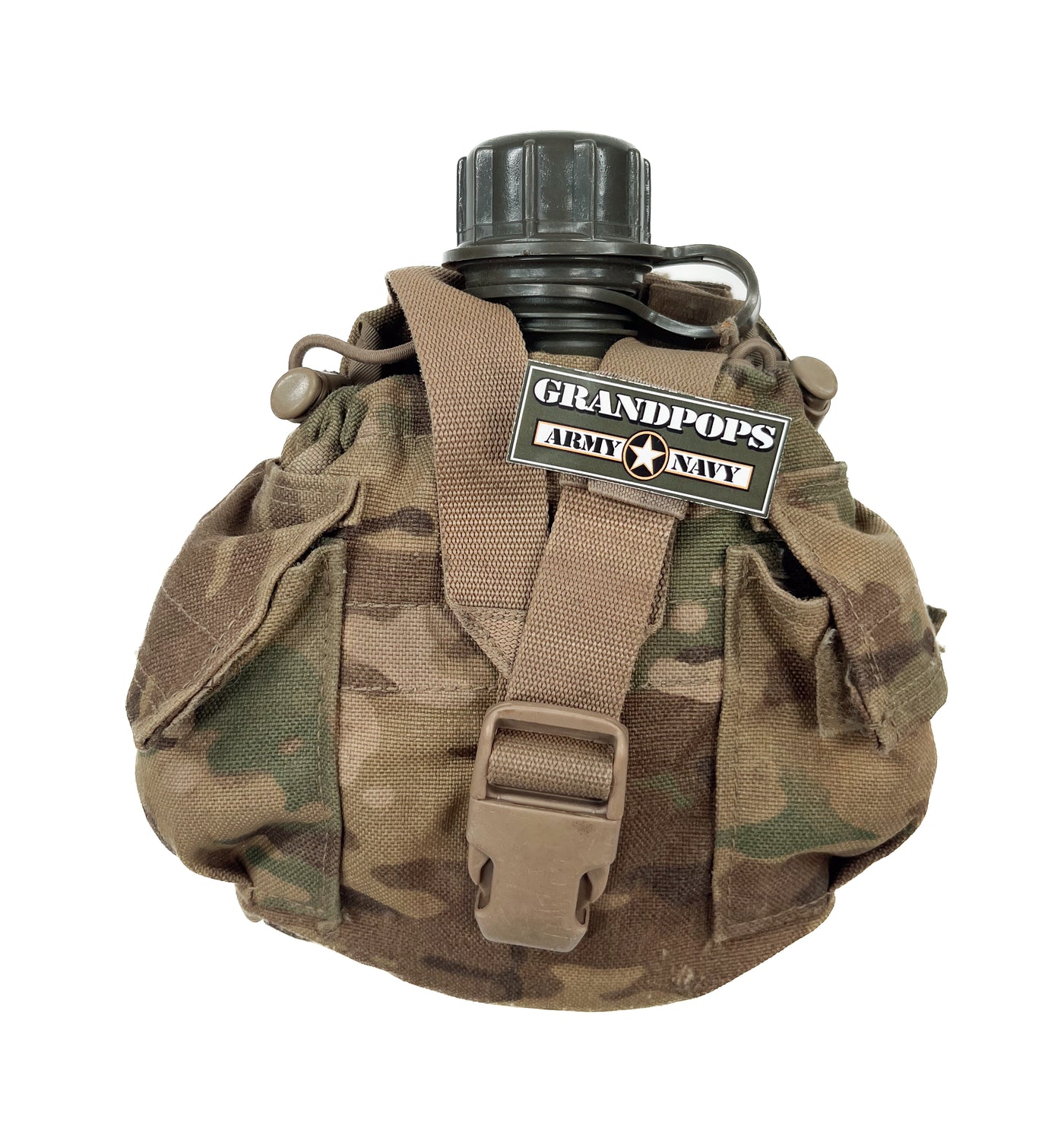 USGI MOLLE II 1 Qt Canteen / General Purpose Pouch Desert DCU Camouflage USGI MOLLE II 1 Qt Canteen / General Purpose Pouch Desert DCU Camouflage