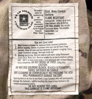 U.S. Army Multicam FRACU Rip-Stop Jacket