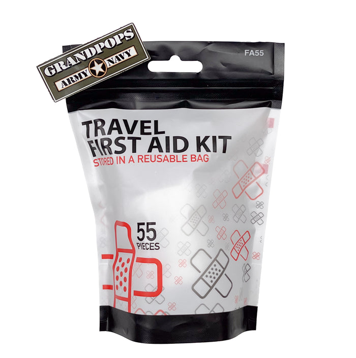 Compact Travel First Aid Kit