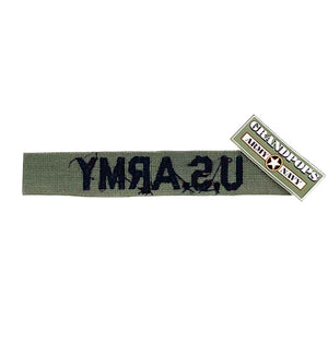 U.S. Army OD Green Subdued Sew On Branch Tape