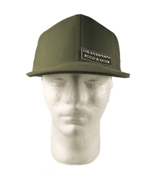 U.S. Military Original OD Green OG507 Hot Weather Cap Size 7 1/8 Dated 1987