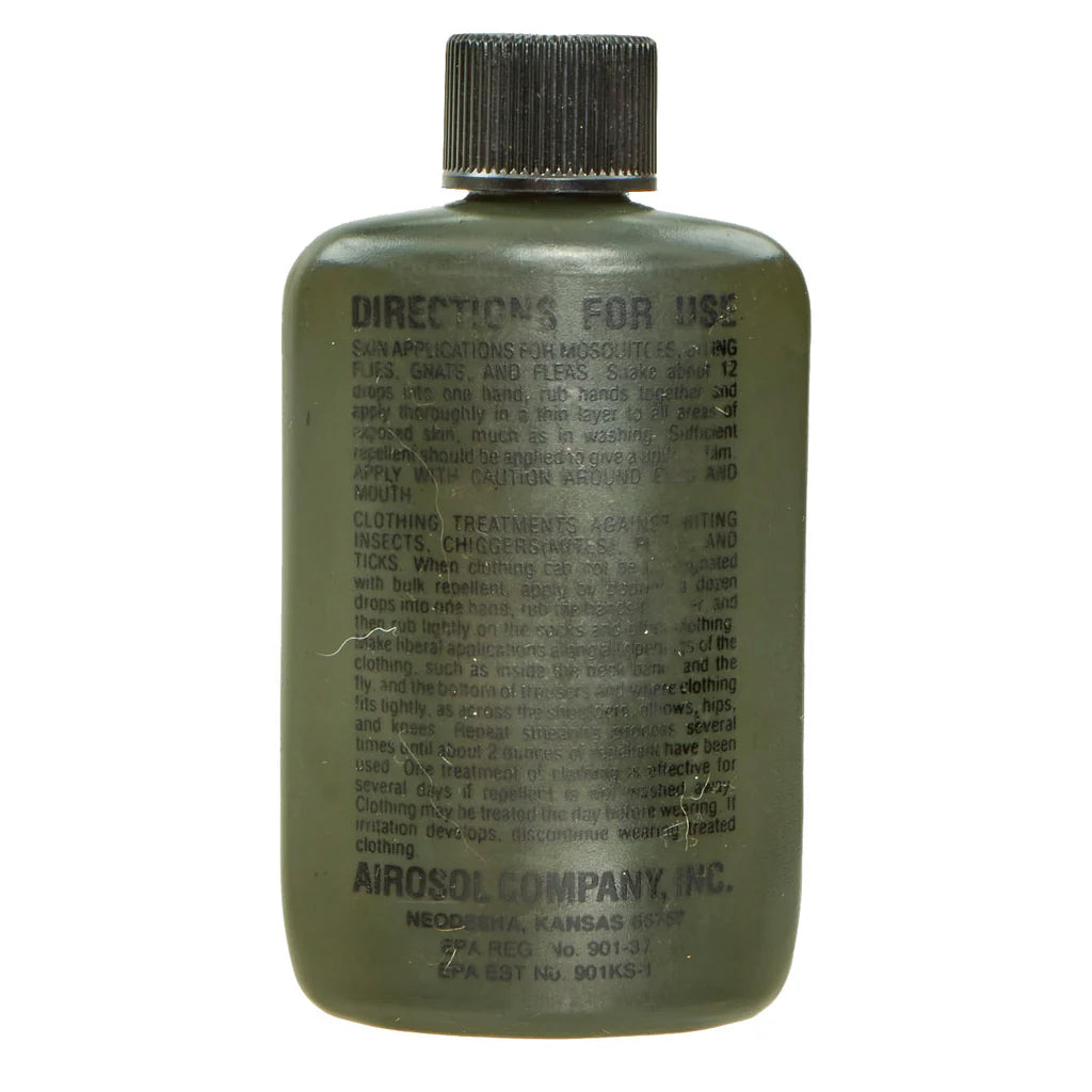 U.S. Military Vietnam War Era OD Green Type II “Bug Juice” Insect