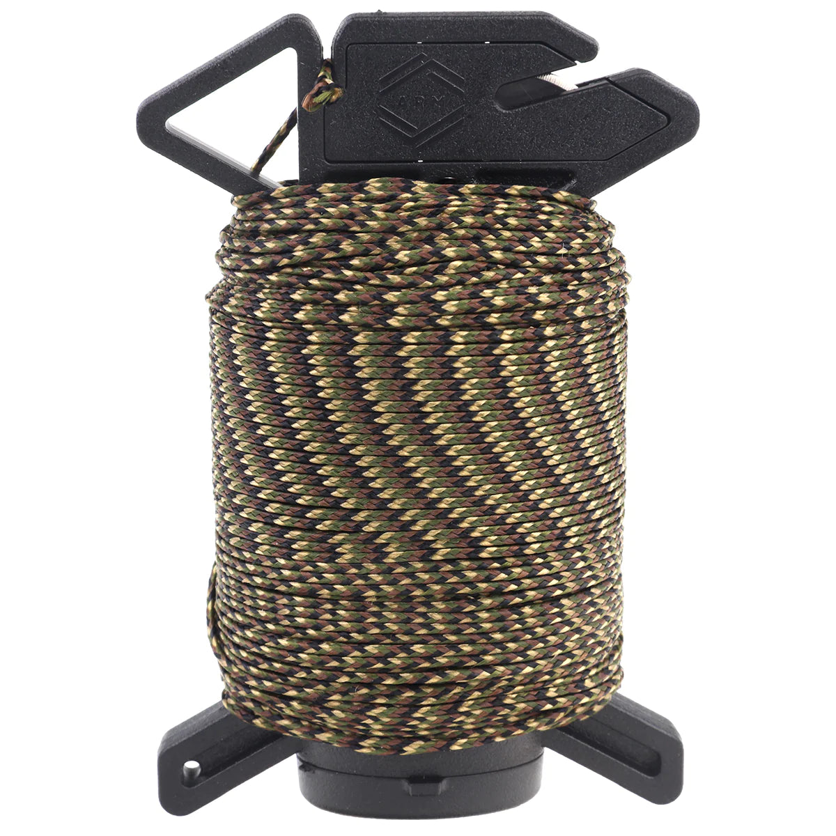 Ground War Woodland Camo Micro Paracord 125Ft Ready Rope™ Survival