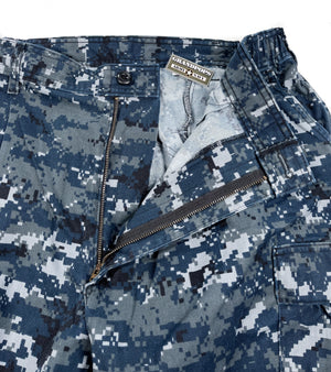 U.S. Navy NWU Type 1 "Blueberries" Blue Digital Trousers