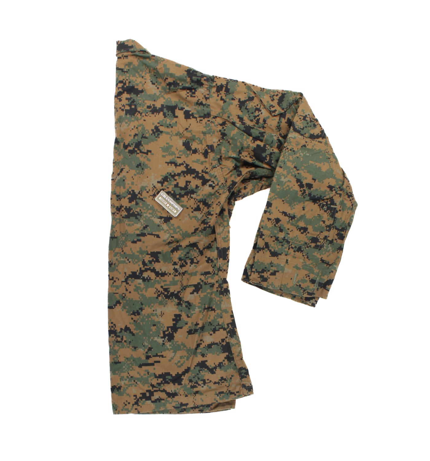 USMC MARPAT Uniform WOODLAND SET Combat Shirt Pant LARGE LONG LL ISSUED   eBay