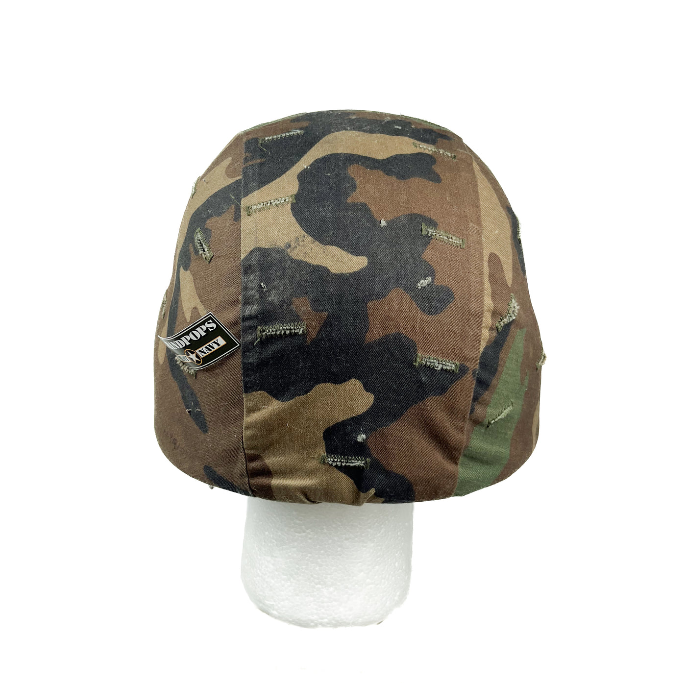 U.S. Military M81 Woodland Camo PASGT Helmet Cover USED – GRANDPOPSARMYNAVY