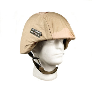 U.S. Military DCU 3-Color Tri Desert Camo PASGT Helmet Cover USED