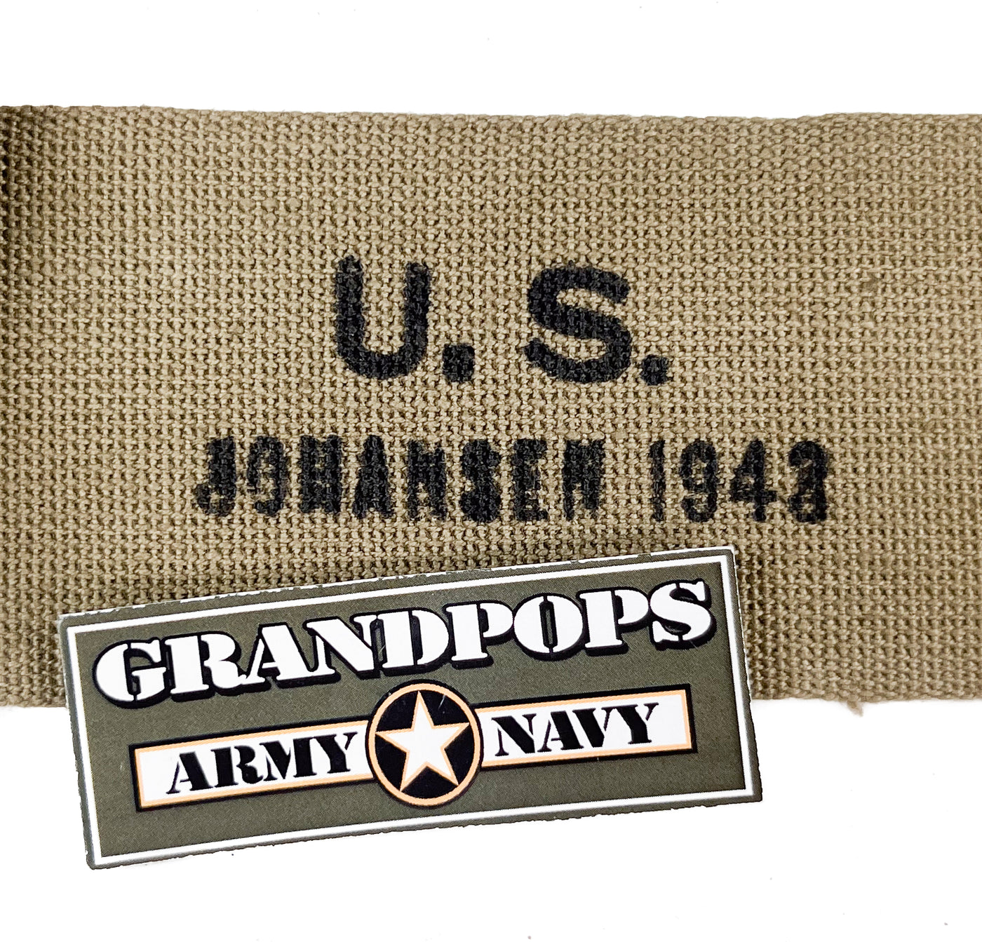 U.S. World War 2 Original Paratrooper M36 Musette Bag Shoulder Strap A –  GRANDPOPSARMYNAVY