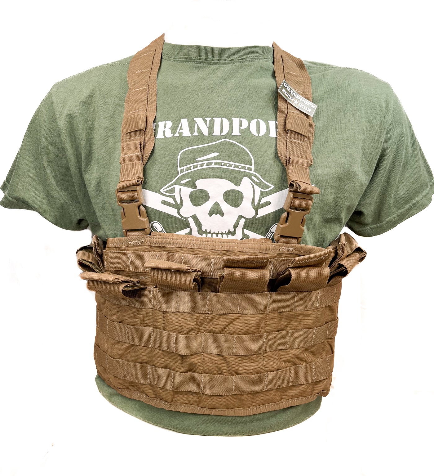 U.S. Marine Corps Coyote Brown TAP Tactical Assault Panel Chest Rig Ki ...