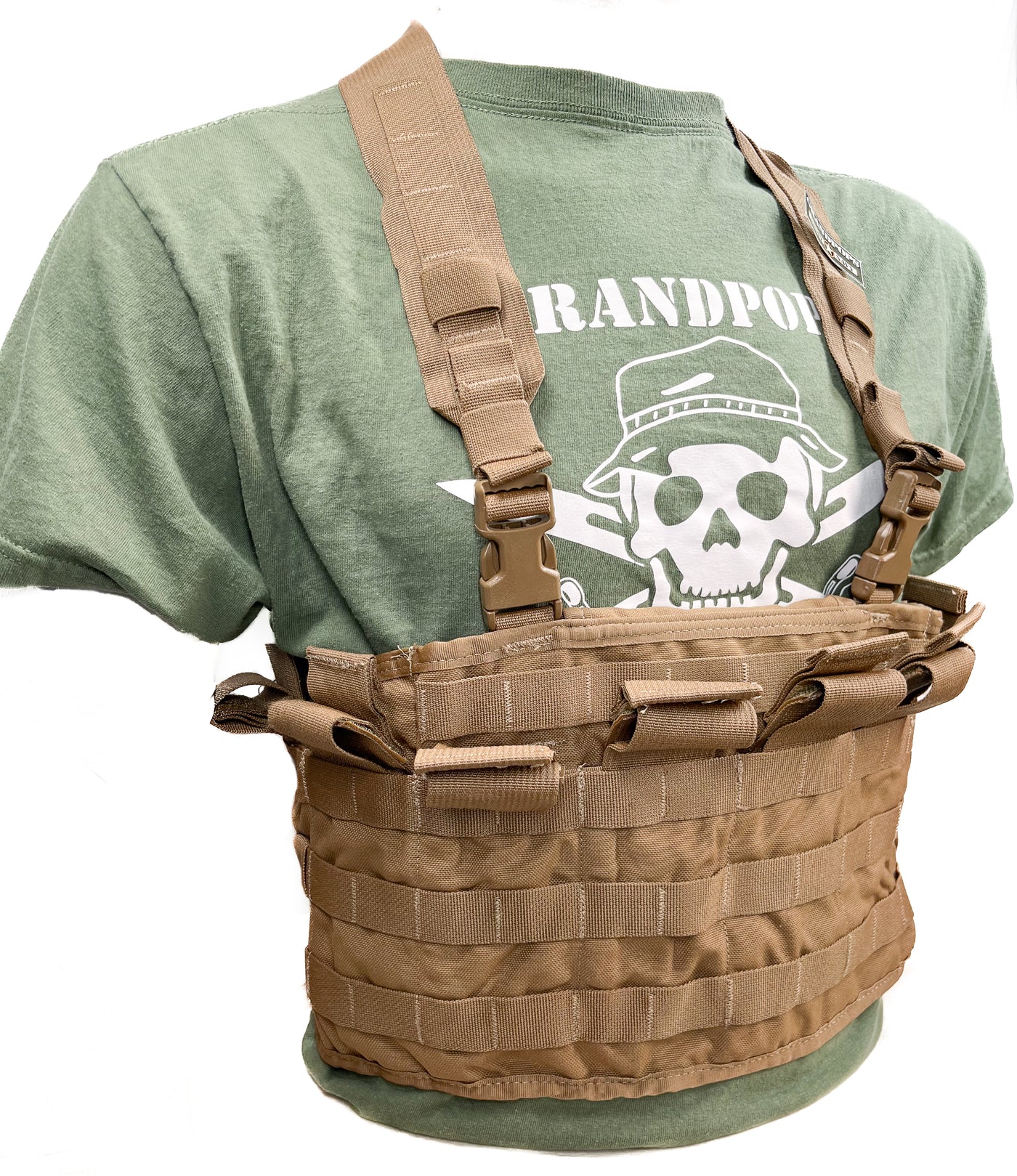 U.S. Marine Corps Coyote Brown TAP Tactical Assault Panel Chest Rig Ki ...