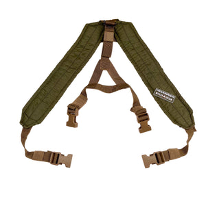 OD Green Upgraded Padded TAP "Y" Harness Chest Rig Mod USA MADE