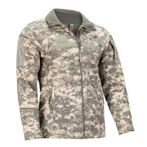 U.S. Army ACU Digital FREE Fire Resistant Soft Shell Cold Weather Jacket