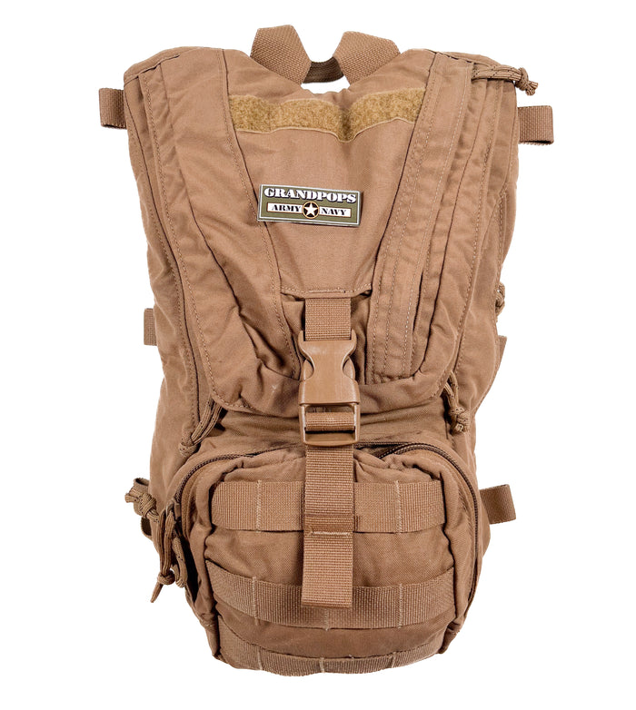 USMC Coyote Brown FILBE 100oz Hydration Pack USED