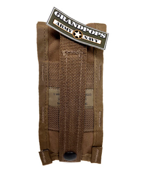 U.S. Military Coyote Brown MOLLE M9 Pistol Mag Pouch USED