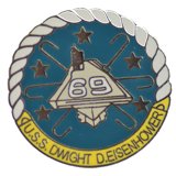 USS Dwight D. Eisenhower CVN-69 Aircraft Carrier Pin