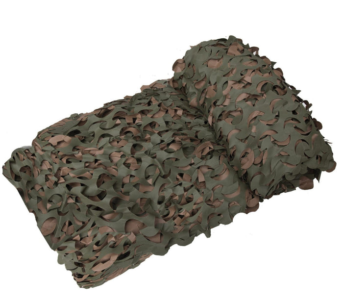 Camo Netting Green/Brown Premium Series Ultra-Lite Netting 8' x 20'