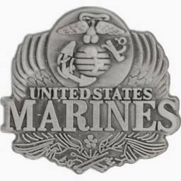 USMC - United States Marines Logo With Eagle Pewter Pin