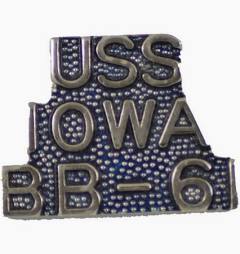 USS Iowa BB-61 Pin