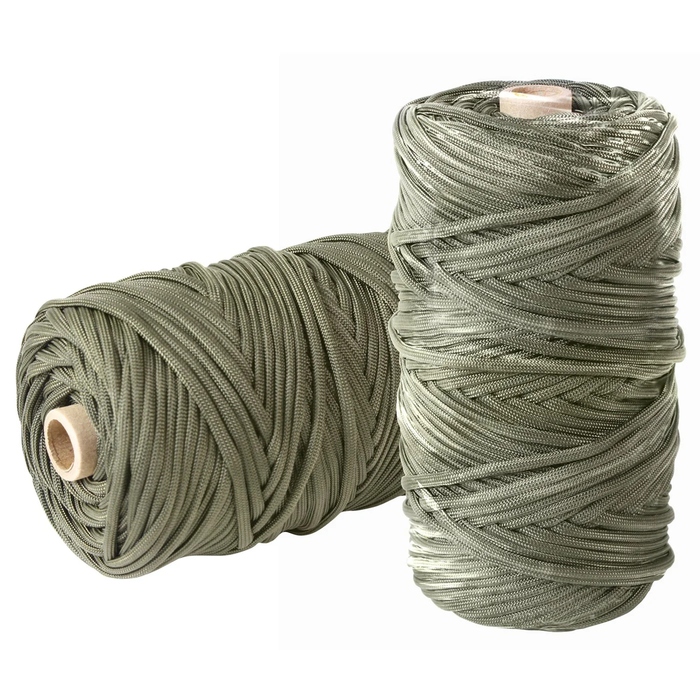 OD Green Nylon Paracord 550lb 300 Ft Tube