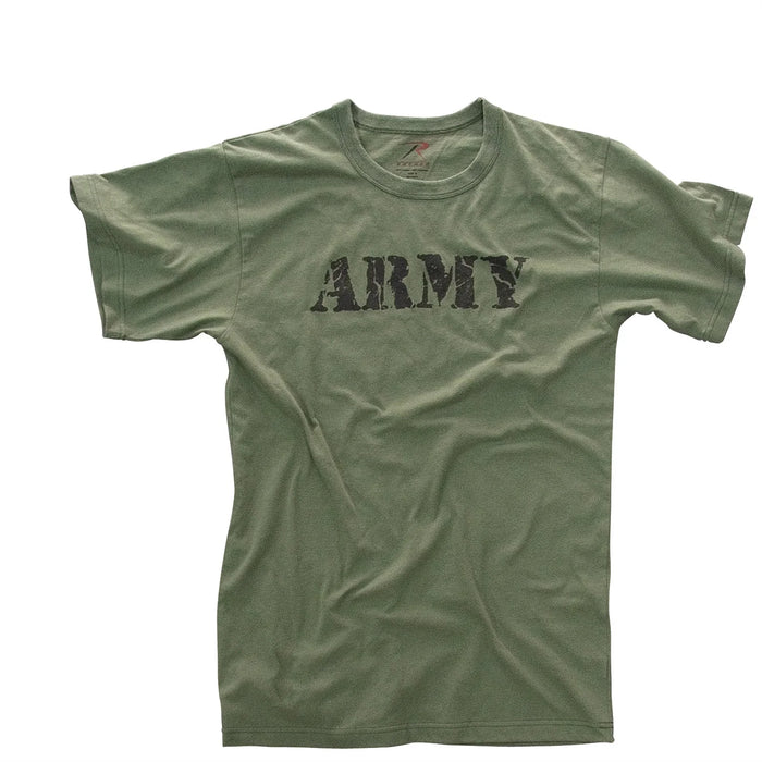 OD Green Vintage Army T-Shirt
