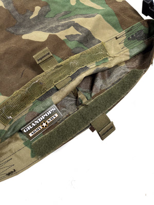 U.S. Military M81 Woodland Camo NBC MOPP Chemical Suit Carrying Bag Stuff Sack USED
