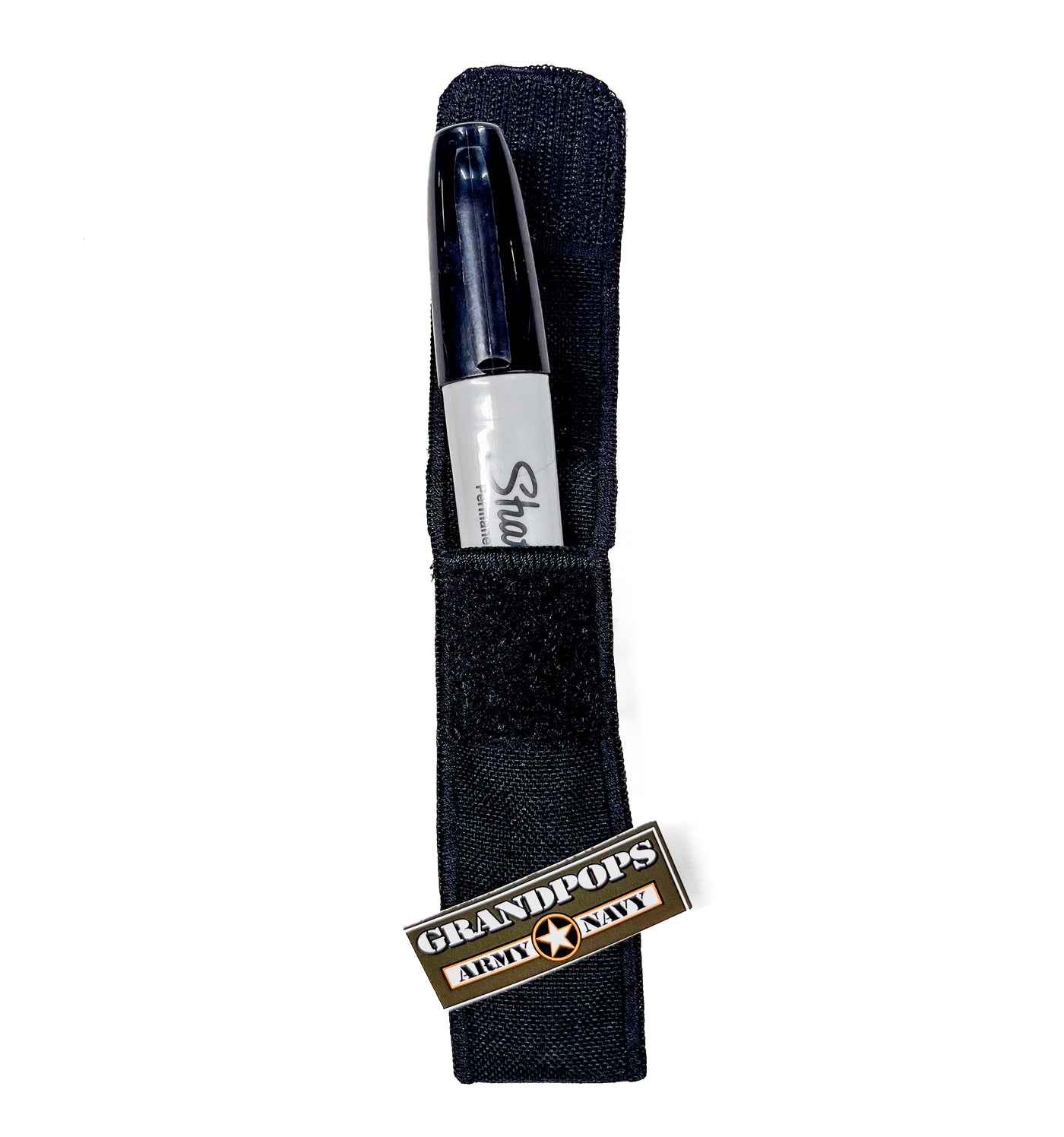 Tactical Mini Maglite Black Quick Release Nylon Marker / Flashlight Be ...