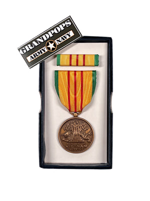 U.S. Vietnam War Service Medal Set Dated 1969