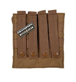 Coyote Brown MOLLE M4/M16 Double Mag Pouch
