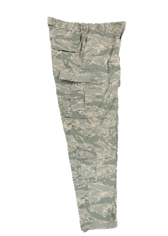 U.S. Air Force Men's ABU Digital Tiger Stripe Pants 50% Nylon / 50% Cotton Twill USED