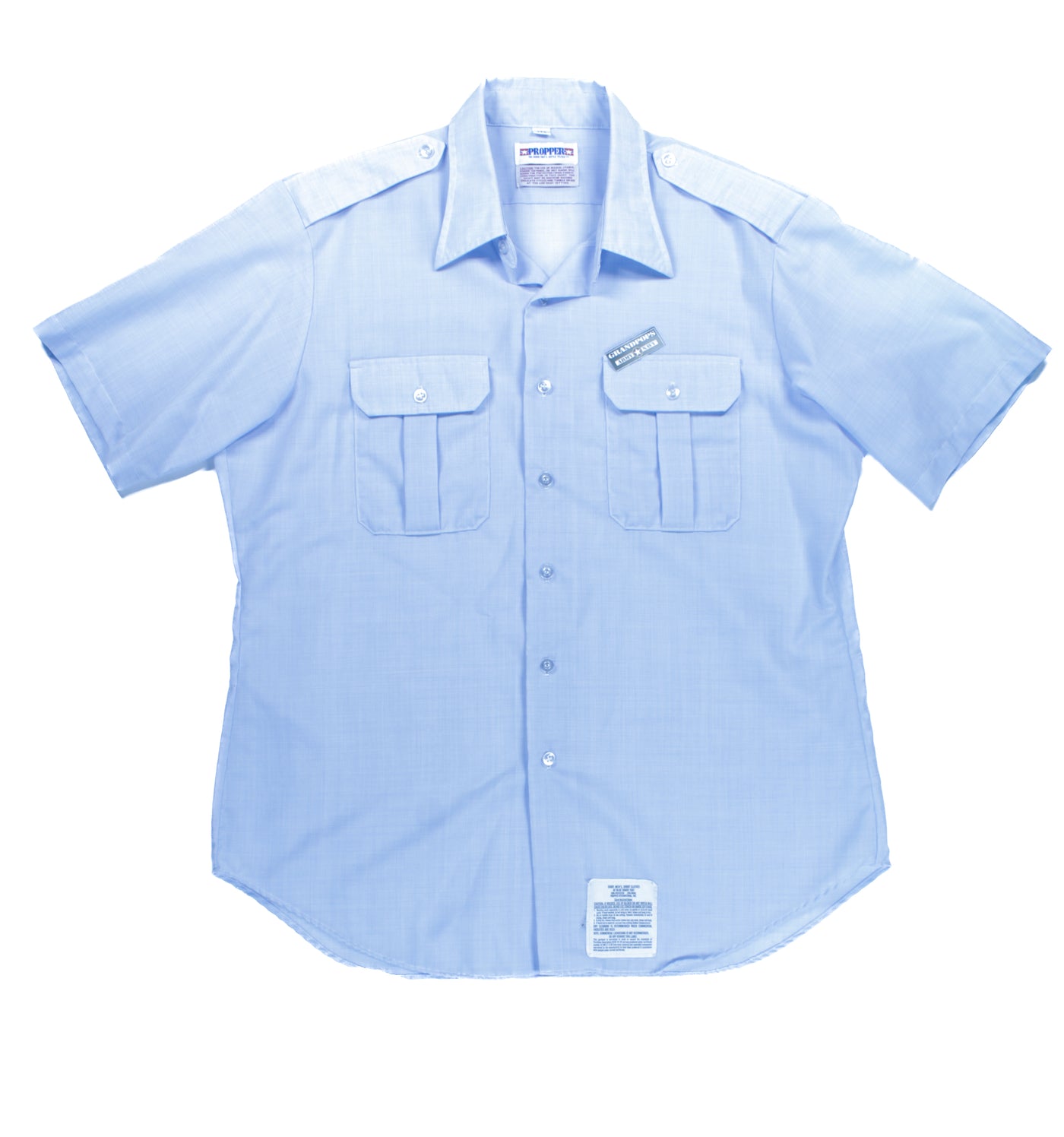 U.S. Air Force Man's Short Sleeve Blue 1581 Poly/Cotton Class A Dress – GRANDPOPSARMYNAVY U.S. Air Force Man's Short Sleeve Blue 1581 Poly/Cotton Class A Dress – GRANDPOPSARMYNAVY