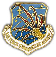 USAF Communication Agency Pin