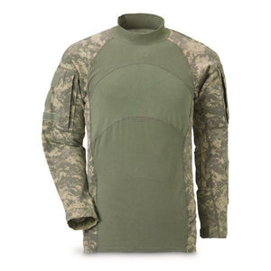 U.S. Military Tactical ACU Digital Flame Resistant ACS Combat Shirt USA MADE