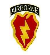 25th Airborne Infantry Division Pin