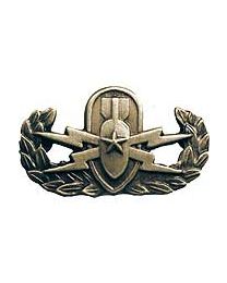 Army EOD Senior Brigade Pewter Pin