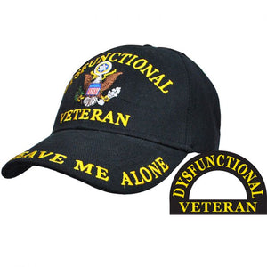 Dysfunctional Veterans "Leave Me Alone" Low Profile Cap