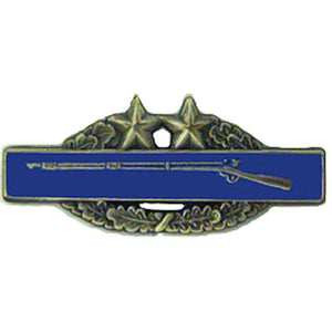 Army CIB 3rd Award C (1 3/4") Pewter Pin