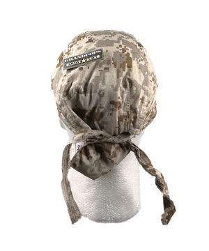 Desert MARPAT 100% Cotton Durag Head Wrap