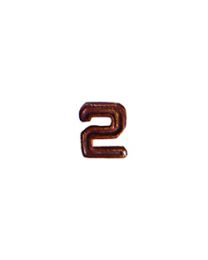 Bronze Air Medal Numeral 2 Device