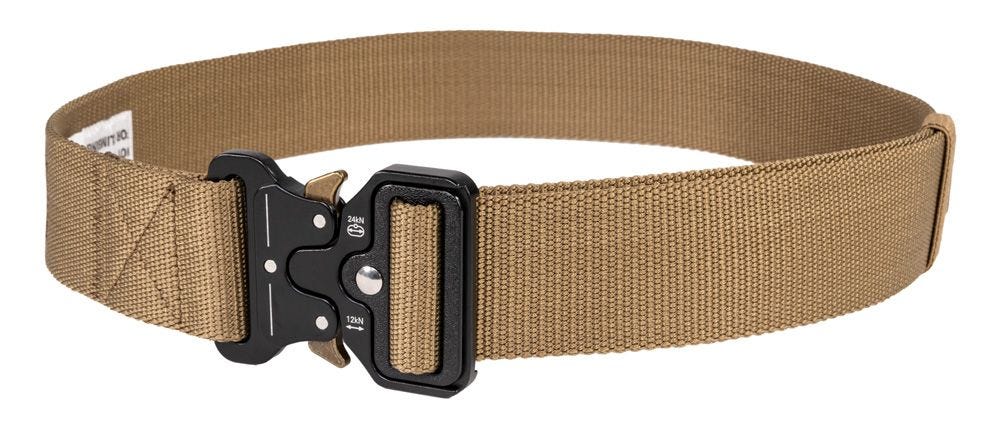 Coyote Brown Tactical Quick Release Belt - 100% Nylon 1.75