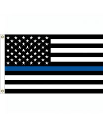 Thin Blue Line American Police/LEO Flag